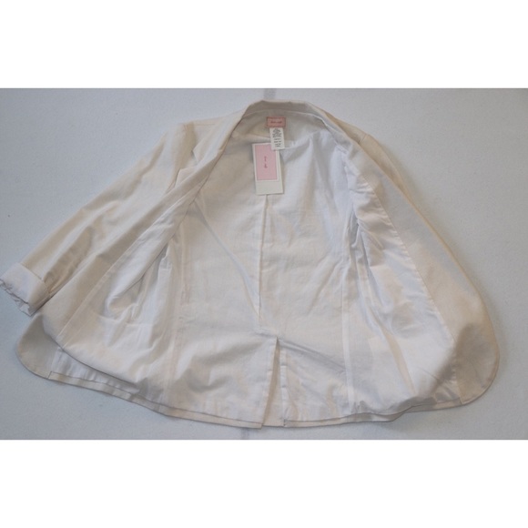 Love...ady Linen Blend Blazer Size XS - Picture 6 of 10